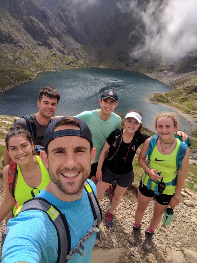 Batten Family at Snowdon