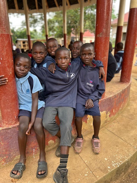 Students at the start of the new school year - February 2025